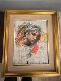 ANNIGONI Pietro - "Obbedienza" - serilitografia