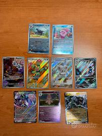 Lotto Fuoco Bianco Pokemon Pokeball AR Ex FullArt