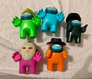 Lotto 5 Action Figure Among Us
