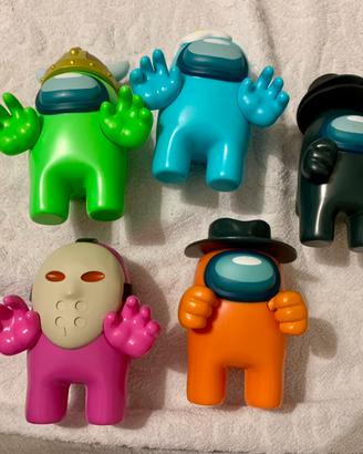 Lotto 5 Action Figure Among Us