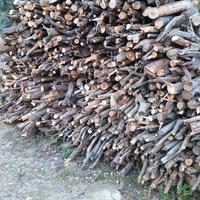 Legna tagliata pronta per l'utilizzo.