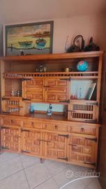 CREDENZA SPAGNOLA IN MASSELLO