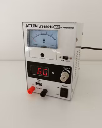 Alimentatore da banco Atten AT1501D USB