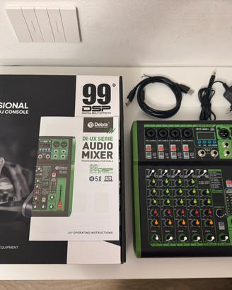 D Debra Mixer audio 6 canali USB/MP3