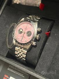 Tudor black bay chrono pink