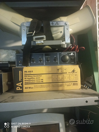 Amplificatore e trombe