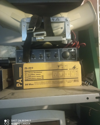 Amplificatore e trombe