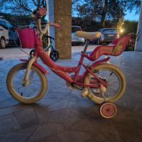 Bici con le rotelle Bambina 