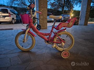 Bici con le rotelle Bambina 