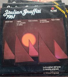 lotto vinili italian graffiti 