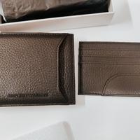 Portafoglio uomo Emporio Armani nero in pelle