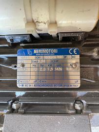 Motore elettrico 1,5 KW