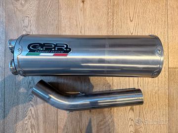 Scarico terminale GPR per BMW F800GS