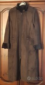 cappotto  donna in ecopelle 