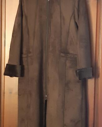 cappotto  donna in ecopelle 