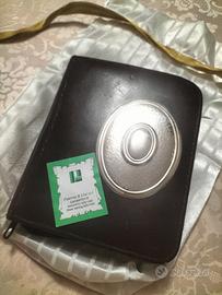 Collezioni Set  barba Vintage Argento 925 e pelle