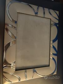 cornice portafoto in silver