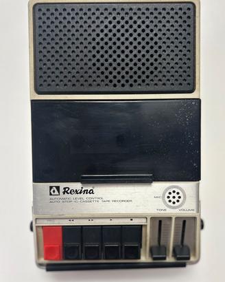 TAPE RECORDER CASSETTE REXINA MADE IN JAPAN