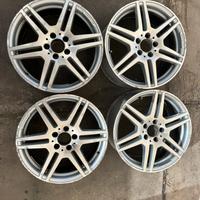 Cerchi mercedes classe E raggio 18 sdoppiati