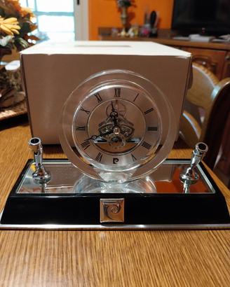 orologio da tavolo con portapenne 