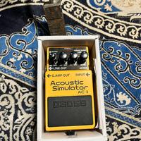 Pedale boss acoustic simulator