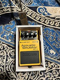 Pedale boss acoustic simulator