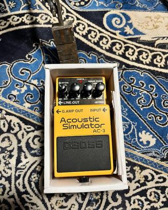Pedale boss acoustic simulator