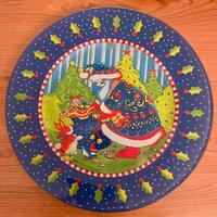 Piatto di Natale nuovo senza scatola 33 cm