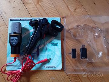 Microfono professionale cardioide condensatore