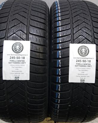 2 GOMME 245 50 18 PIRELLI A63918