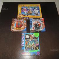 Puzzle bimbo (gormiti power-rangers wall-e)