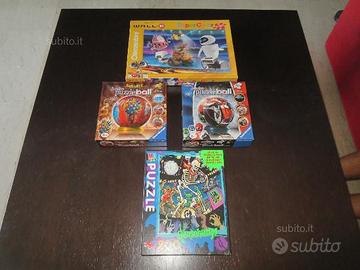 Puzzle bimbo (gormiti power-rangers wall-e)