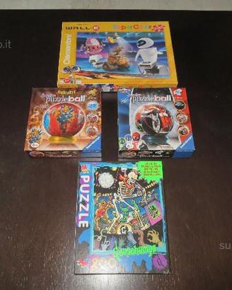 Puzzle bimbo (gormiti power-rangers wall-e)