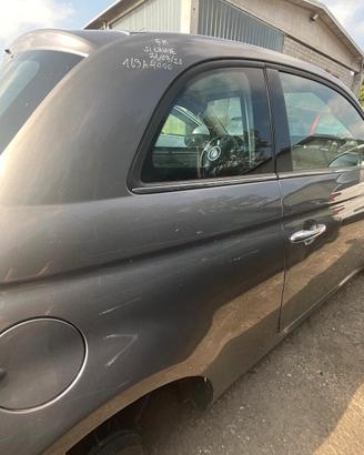 FIANCATA DX COMPLETA FIAT 500 2013 PER RICAMBI