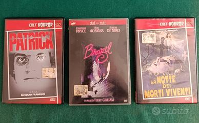 Lotto n. 3 film DVD cult