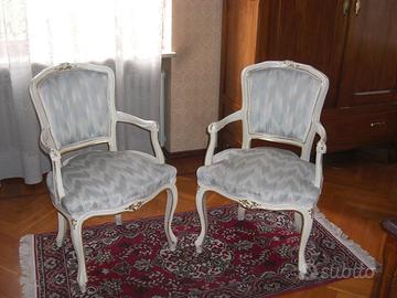 Coppia poltroncine veneziane