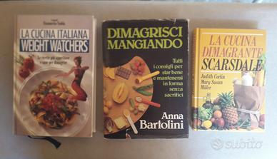 3 LIBRI DI CUCINA DIMAGRANTE