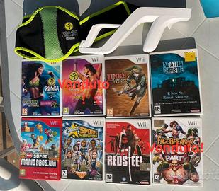 Giochi originali Nintendo Wii con accessori