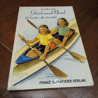 Libro Vintage Tedesco "Gisel und Ursel" - M. Hall