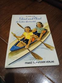 Libro Vintage Tedesco "Gisel und Ursel" - M. Hall