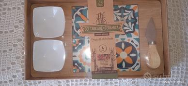 Set tagliere e accessori