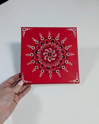 Quadro Mandala - acrilico su tela 