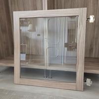 Anta vetro IKEA BESTA - Colore noce mord. grigio