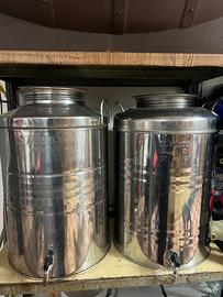 Fusti in acciaio inox