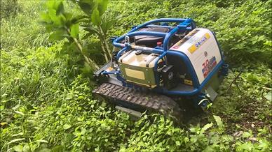 Robot Sfalciatutto Cingolato Radiocomandato GPS