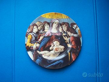 Piatto con stampa Botticelli