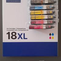 Cartuccia Epson 18 Giallo + Multipack Coloran 18XL