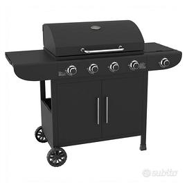 Barbecue gas 5 fuochi nuovo