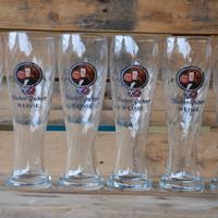 6 bicchieri da birra weizen Hacker Pschorr