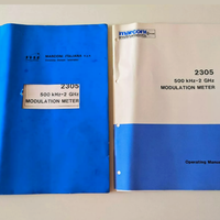 Marconi manuale d'uso misuratore di modulazione